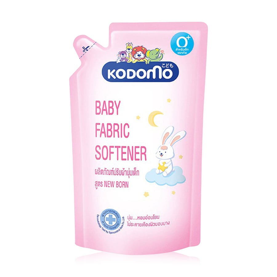 Кондиціонер-пом'якшувач для тканин Kodomo Baby Fabric Softener Newborn, 600 мл (дойпак)