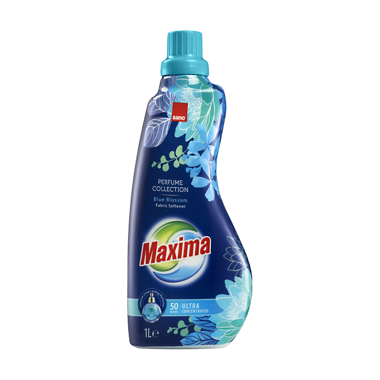 Суперконцентрованний пом'якшувач для білизни SANO Blue Blossom, 1 л